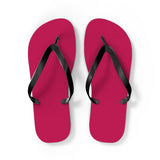 Rose Red Flip Flops