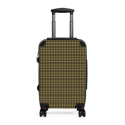 Diamond Pattern Cabin Suitcase