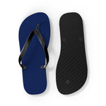 Deep Blue  Flip Flops