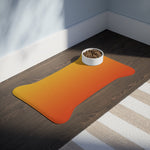 Color Gradient Pet Feeding Mats