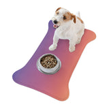 Color Gradient Pet Feeding Mats