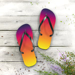 Color Gradient Flip Flops