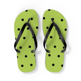 Polka Dots Flip Flops