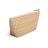 Diamond Pattern Accessory Pouch w T-bottom