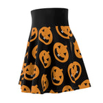 Pumpkin Pattern Women's Skater Skirt