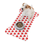 Love Hearts Pet Feeding Mats