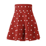 Polka Dots of Women's Skater Skirt