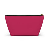 Rose Red Accessory Pouch w T-bottom