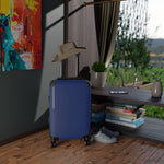 Deep Blue Cabin Suitcase