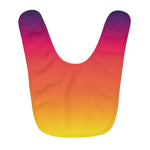 Color Gradient Fleece Baby Bib