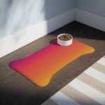 Color Gradient Pet Feeding Mats