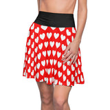 Love Hearts of Women's Skater Skirt