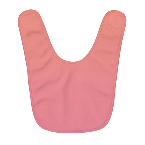 Color Gradient Fleece Baby Bib