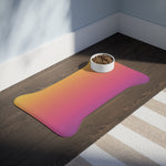 Color Gradient Pet Feeding Mats