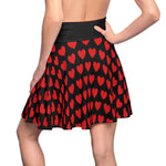 Love Hearts of Women's Skater Skirt