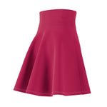 Rose Red Women's Skater Skirt