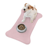 Pink Pet Feeding Mats