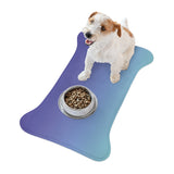 Color Gradient Pet Feeding Mats