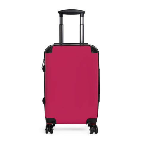 Rose Red Cabin Suitcase