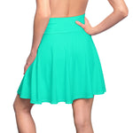 Blue Green Women's Skater Skirt