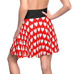 Love Hearts of Women's Skater Skirt