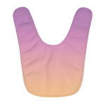 Color Gradient Fleece Baby Bib