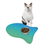 Color Gradient Pet Feeding Mats