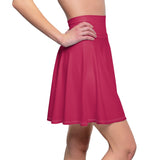 Rose Red Women's Skater Skirt