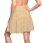 Diamond Pattern Women's Skater Skirt