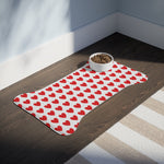 Love Hearts Pet Feeding Mats