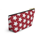 Star Pattern Accessory Pouch w T-bottom