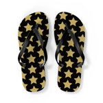 Star Pattern Flip Flops