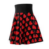 Love Hearts of Women's Skater Skirt