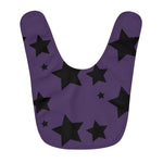 Star Pattern Fleece Baby Bib