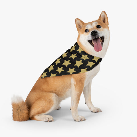 Star Pattern Pet Bandana