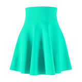 Blue Green Women's Skater Skirt