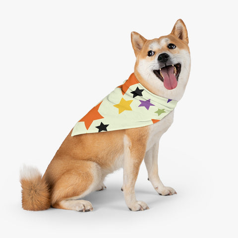 Star Pattern Pet Bandana