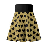 Love Hearts of Women's Skater Skirt