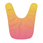 Color Gradient Fleece Baby Bib