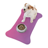 Color Gradient Pet Feeding Mats