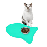 Blue Green Pet Feeding Mats