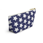 Star Pattern Accessory Pouch w T-bottom