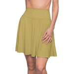 Golden Women's Skater Skirt