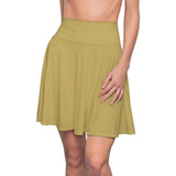 Golden Women's Skater Skirt