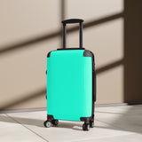 Blue Green Cabin Suitcase