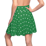 Polka Dots Women's Skater Skirt