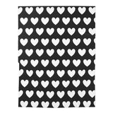 Love Hearts Baby Swaddle Blanket