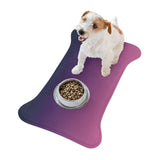 Color Gradient Pet Feeding Mats