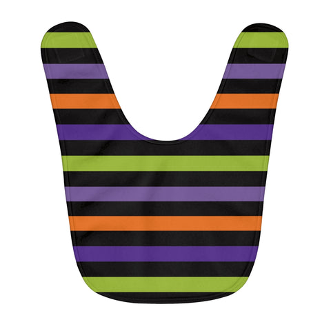 Lines Fleece Baby Bib