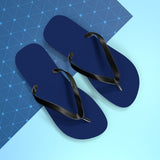 Deep Blue  Flip Flops